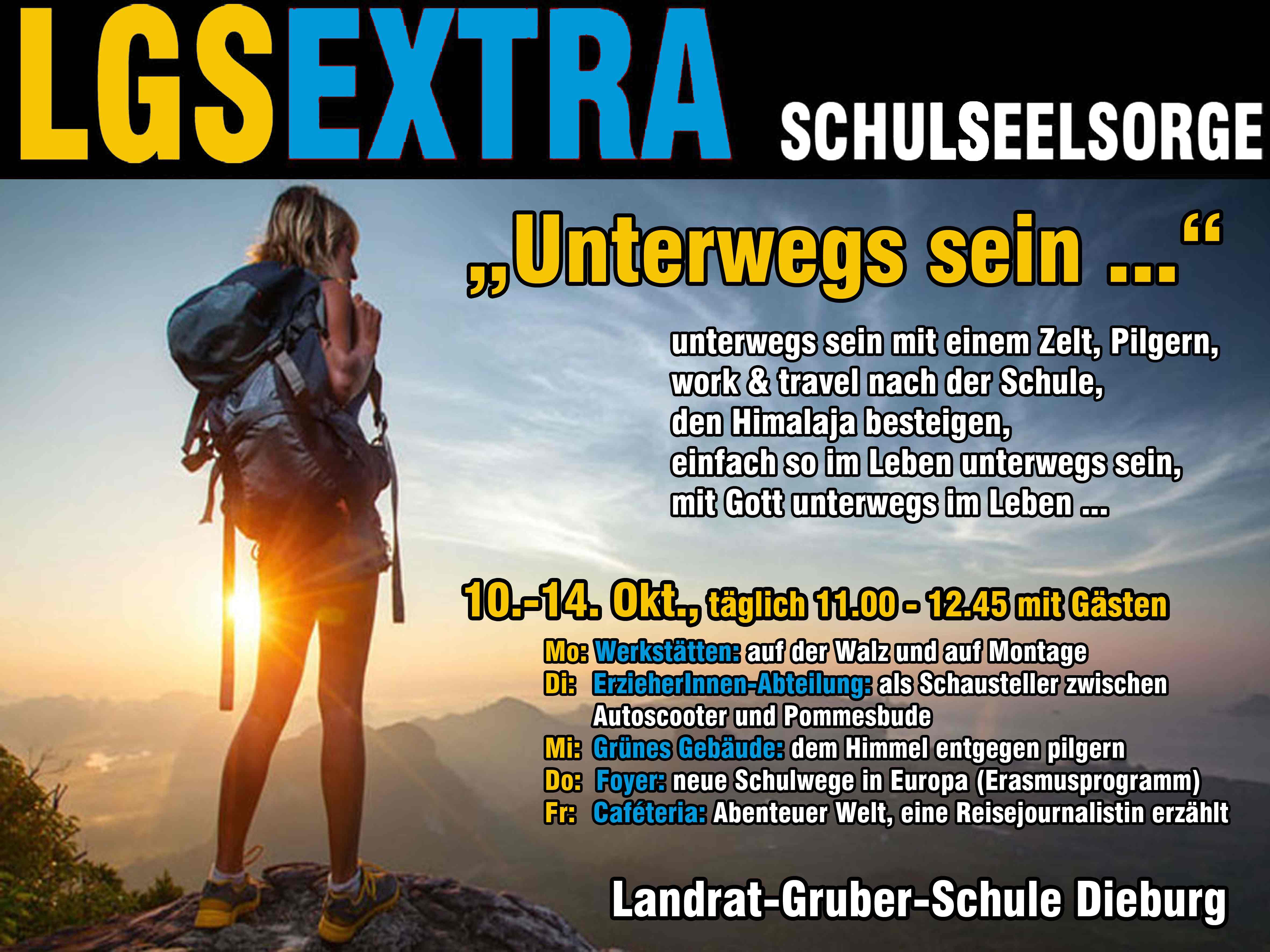 LGS Extra Unterwegs sein